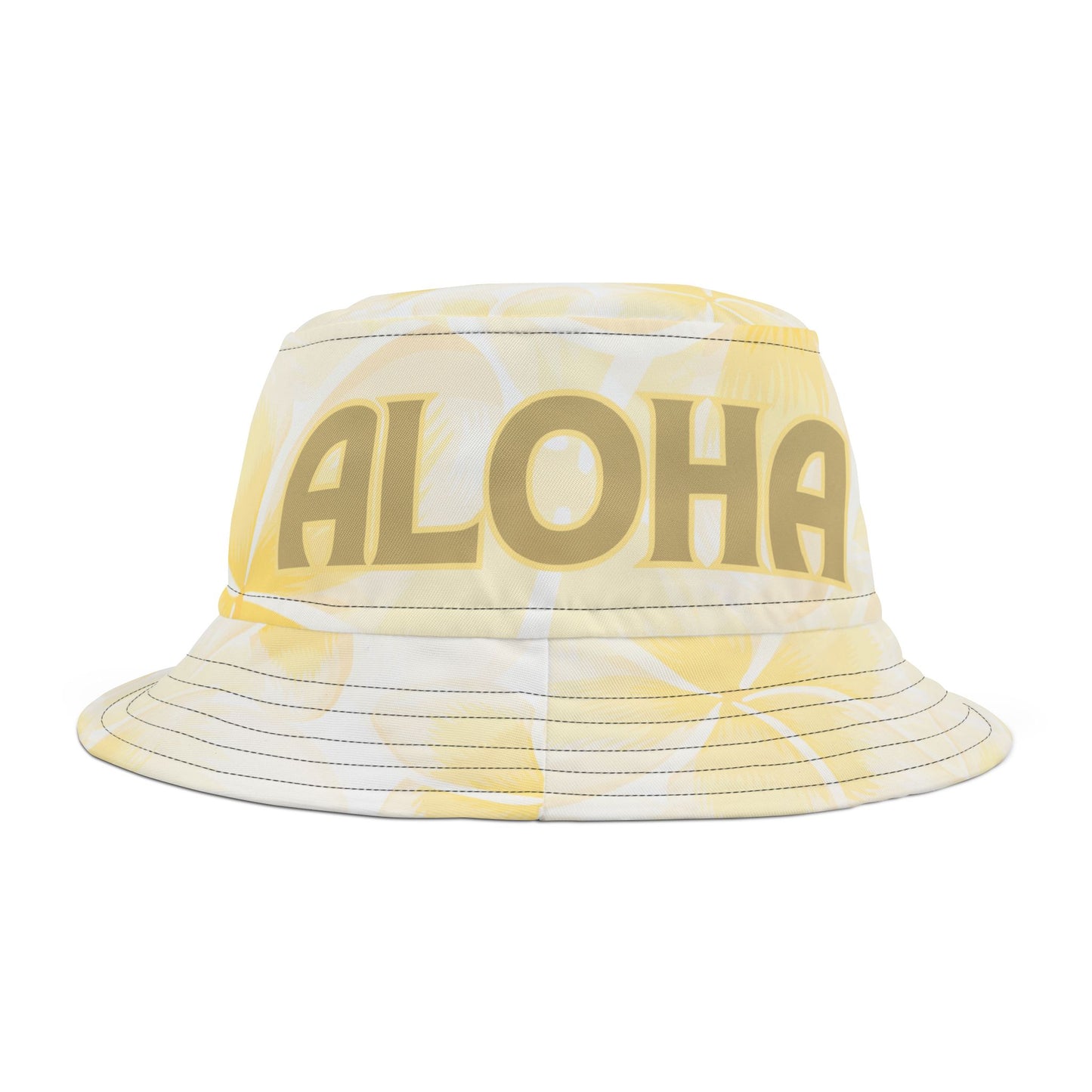 Aloha Plumeria Bucket Hat