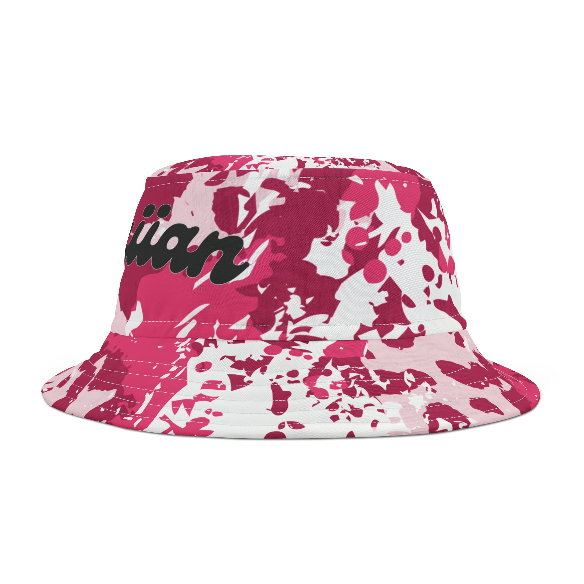 HAWAIIAN PINK CAMO BUCKET HAT