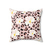 Cheetah Plumeria Pillow