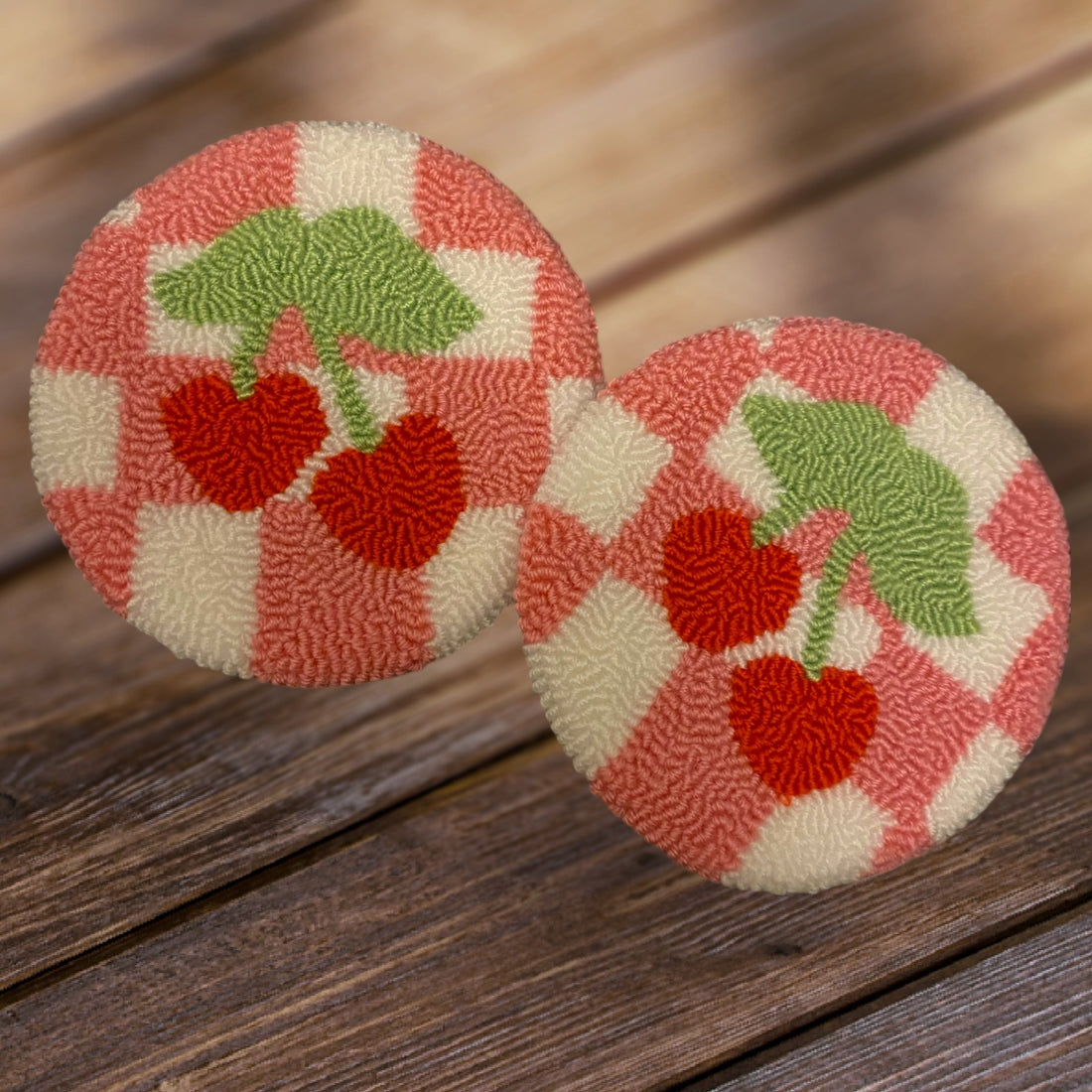 CHERRY MUG RUG