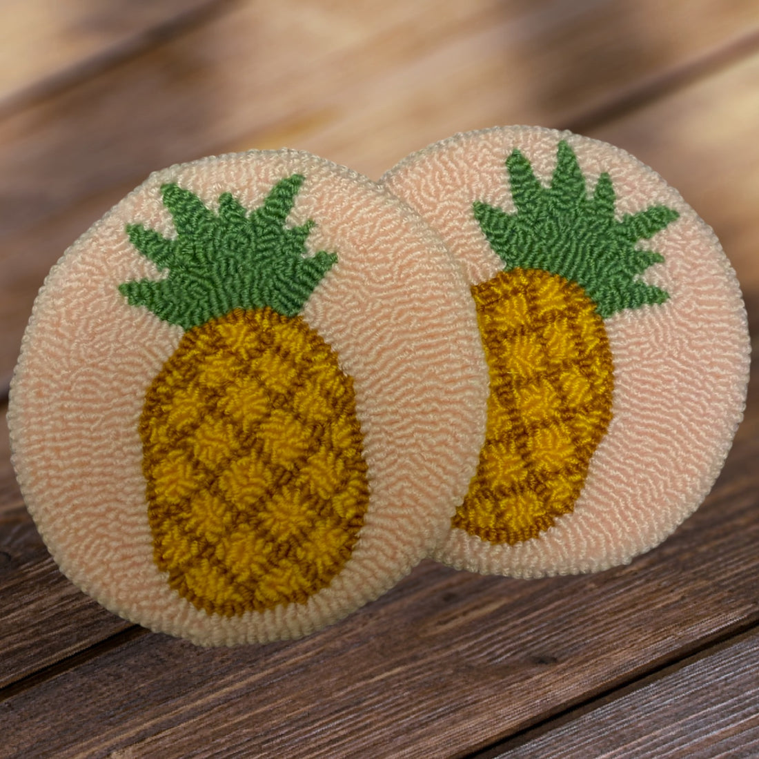 PINEAPLLE MUG RUG